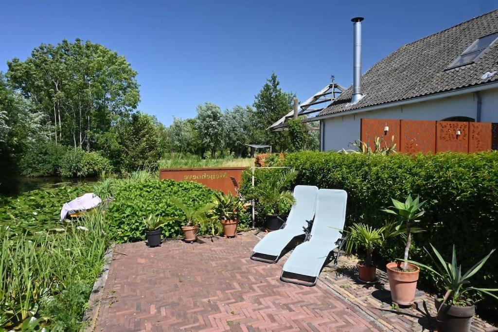Luxe Woonboerderij In De Natuur. Nieuwkoop Exterior foto